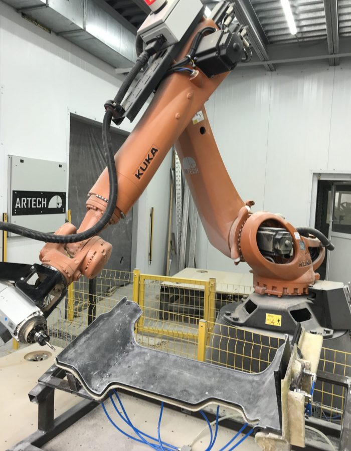 Механическая обработка изделий роботизированным комплексом